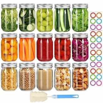 Mcupper Mason Jars